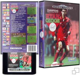 Champions World Class Soccer: endorsed by Ryan Giggs English Language Pack PAL/SECAM English Version Cover