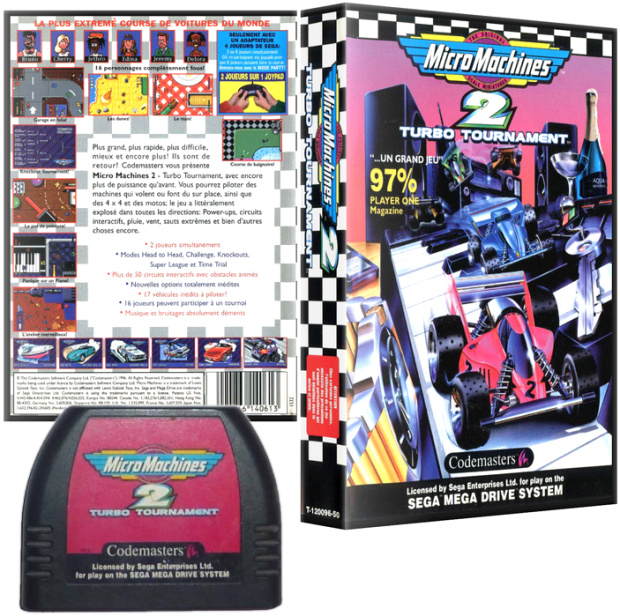 Micro Machines 2 French Codemasters Pack PAL/SECAM Codemasters Cover