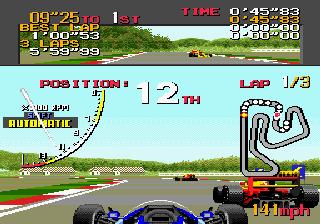 Ayrton Senna´s Super Monaco GP II (Mega Drive / Genesis) Ayrton Senna´s Super Monaco GP II